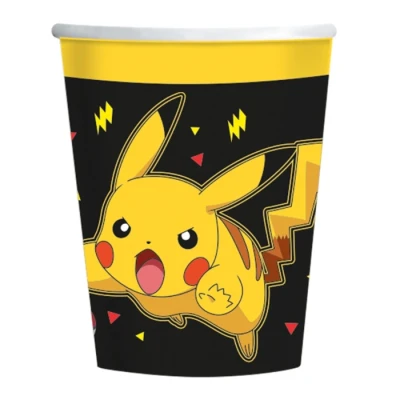 Afbeelding van Pokemon Pikachu Bekers 237ml 8 stuks