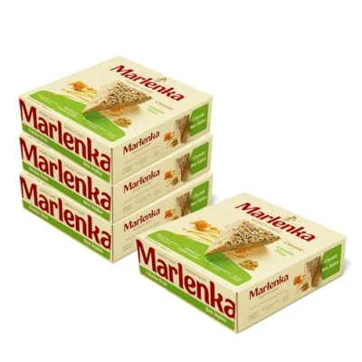 Afbeelding van MARLENKA® Honingcake met abrikozen 3+1 Tsjechische voor desserts en cadeausets Heerlijke honingkoek geschenkdoos speciale gelegenheden, 4x800g