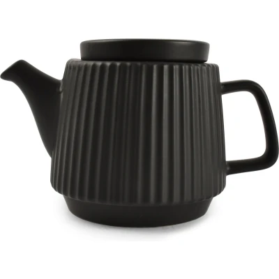Afbeelding van S&amp;P Theepot 64cl zwart Hi!Tea