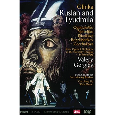 Afbeelding van Anna Netrebko, Vladimir Ognovenko, Valery Gergiev Glinka: Ruslan And Lyudmila (2 DVD) (Complete)