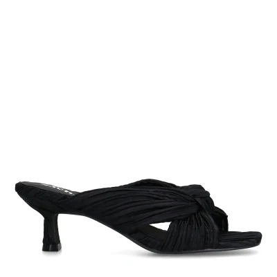Afbeelding van Sacha Zwarte Dames Sandalen met Hakken (Maat 38)