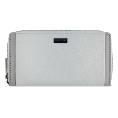 Afbeelding van Bugatti Sina Portemonnee RFID bescherming Leer 19 cm Dames Horizontaal hellgrau