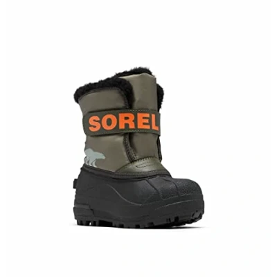 Afbeelding van Sorel Childrens Unisex Snowboots voor kinderen, Maat: 25, Stone green/alpine tundra Kunststof/ textiel