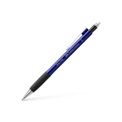 Afbeelding van 12x Vulpotlood Faber Castell Grip 1347 0,7mm donker blauw