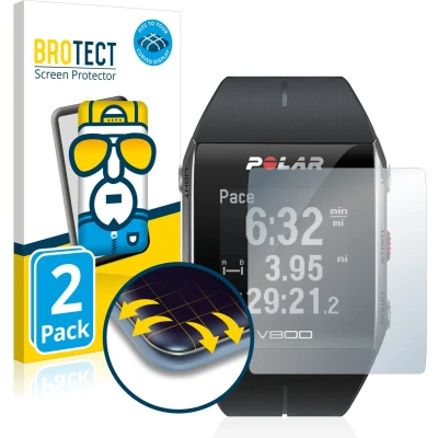 Afbeelding van BROTECT Volledig bedekkende screen protector, Smartwatch beschermfolie, Transparant