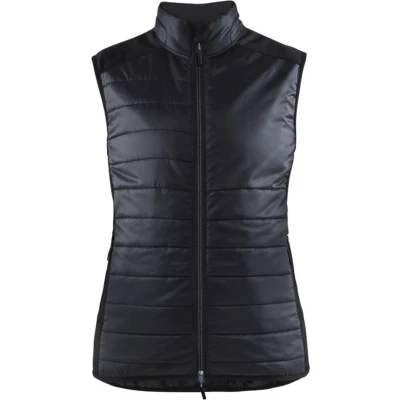 Afbeelding van Blaklader Dames bodywarmer gevoerd 3864 2030 Zwart/Donkergrijs