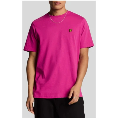 Afbeelding van Lyle &amp; Scott Tshirt basic, Heren, Maat: XXL, Fushia