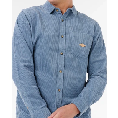 Afbeelding van Rip Curl Classic Surf Cord L/S Shirt Bluefin