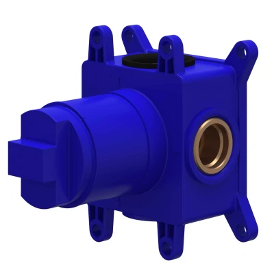 Afbeelding van Inbouwbox IVY tbv Inbouw 3 weg Stop Omstel Symmetry Donker Blauw