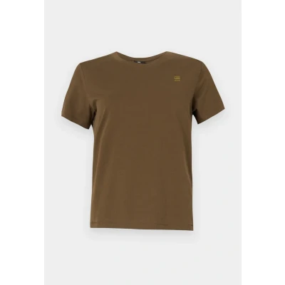 Afbeelding van G STAR Nifous Tshirt basic, Dames, Maat: Medium, Wild olive