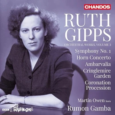 Afbeelding van Martin Roscoe, BBC Philharmonic &amp; Rumon Gamba Gipps Orchestral Works Vol. 3 (CD)