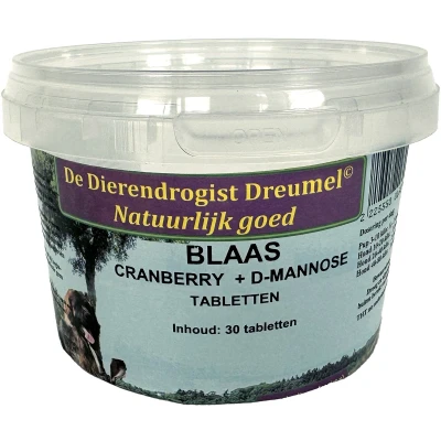 Afbeelding van Dierendrogist blaas / cranberry d mannose tabletten