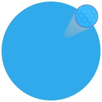 Afbeelding van Solar zwembadfolie drijvend rond 455 cm PE blauw
