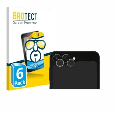 Afbeelding van BROTECT Screenprotector voor Samsung Galaxy Z Flip 7 FE (ALLEEN Camera Lens) Folie Beschermfolie transparant (6 Stuks)