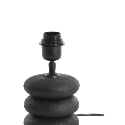 Afbeelding van Light &amp; Living Lampvoet BUDONGO Ø12x12cm Zwart