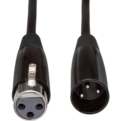 Afbeelding van Hosa MBL 110 audio kabel 3 m XLR (3 pin) XLR(3 pin Female), Zwart
