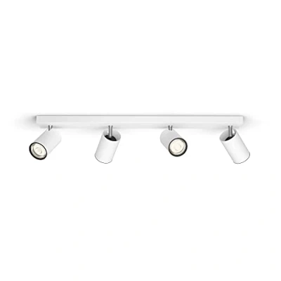 Afbeelding van Philips Kosipo Opbouwspot GU10 4x Wit