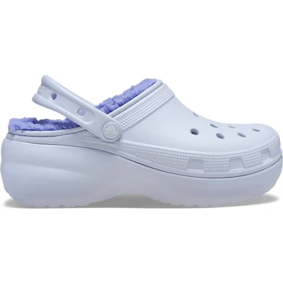 Afbeelding van Crocs Classic Platform Lined Klompen Blauw EU 39 40 Vrouw