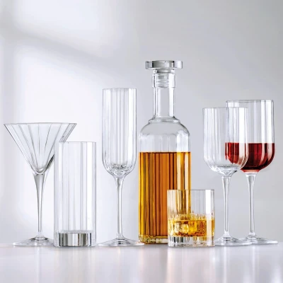 Afbeelding van Luigi Bormioli Bach longdrink glas 36 cl set van 6 Transparant