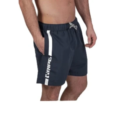 Afbeelding van RIPT Performance Heren Essentials Quick Dry UV 50 Zonnebescherming Zwemshort Trunks,Marineblauw/Wit, XXL