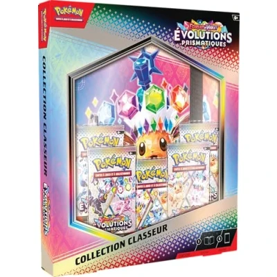 Afbeelding van Pokémon TCG: Collectie map Scarlet en Violet Prismatische ontwikkelingen (map met 378 hoezen 5 boosters)