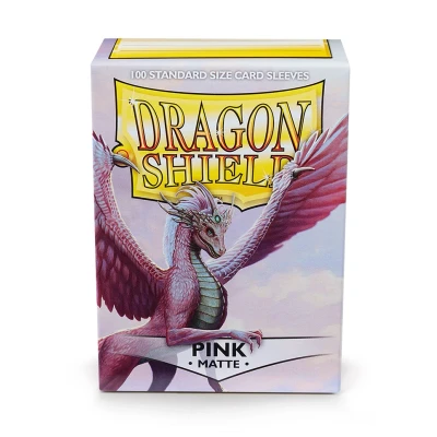 Afbeelding van Dragon Shield Sleeves Matte Pink (100 stuks)