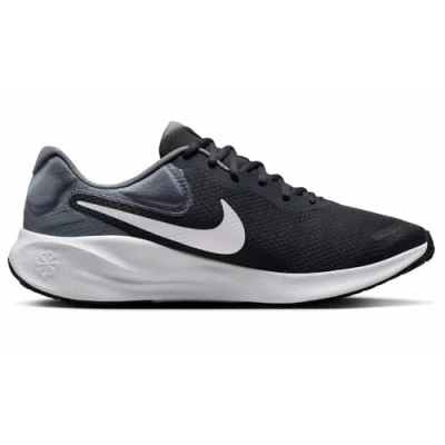 Afbeelding van Nike Performance Revolution 7 Hardloopschoenen neutraal, Heren, Maat: 38.5, Anthracite/white/cool grey/black Textiel/ synthetisch