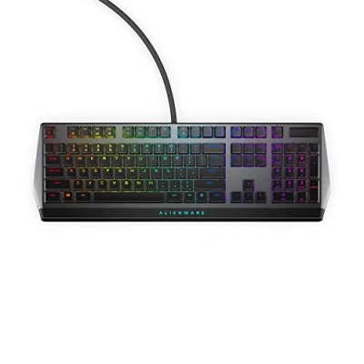 Afbeelding van Alienware Low Profile RGB Gaming Toetsenbord AW510K: Alienfx Per Key LED Media CONTROLS &amp; USB Passthrough Cherry MX Red Switches