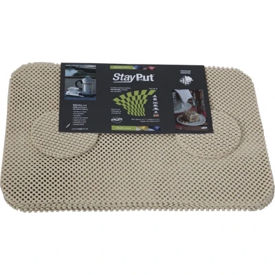 Afbeelding van Antislip Placemats Set Crème