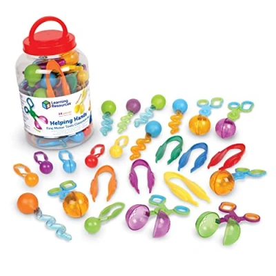 Afbeelding van Helping Hands™ / helpende handjes fijne motoriek klassenset (24 st.)