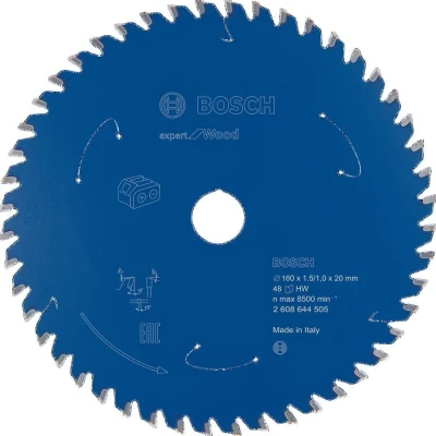 Afbeelding van Bosch Cirkelzaagblad ACCU Expert Hout 160x20x1.5 48 Tands
