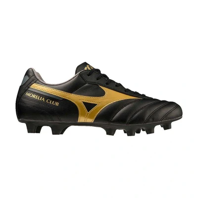 Afbeelding van Mizuno Voetbalschoen Morelia Ii Club 50 Black gold darkshadow