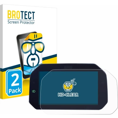 Afbeelding van BROTECT (2 Stuks) Schermbeschermer voor BMW R 1250 GS Adventure Connectivity TFT 6.5&quot; Screen Protector Transparant