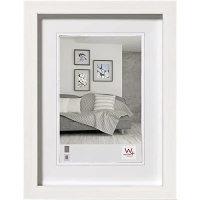 Afbeelding van walther Design fotolijst wit 30 x 40 cm Constructie Lijst JK040W