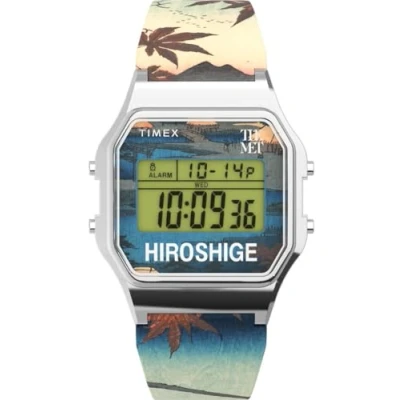 Afbeelding van Timex The Met X Hiroshige TW2W25300 Horloge Kunststof Multi Ø 34 mm