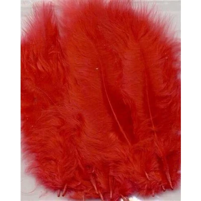 Afbeelding van Marabou knutselveren 8,5 12,5 cm 15 stuks Rood