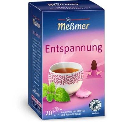 Afbeelding van Messmer Entsp Melisse Roseblutenol 20x 2gr (5 Stuks)