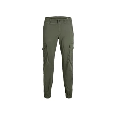 Afbeelding van JACK &amp; JONES Jpstpaul Jjflake Cargo Noos Cargobroek voor heren, agave green, 31W / 36L