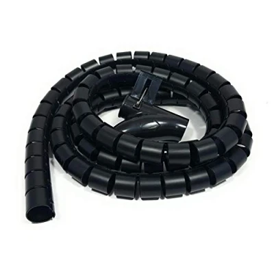 Afbeelding van Bambelaa! Kabelslang 1,5 m 3,0 kabelgoot in te korten kunststof flexibele kabelorganisatie 20 mm 30 diameter (zwart, x mm)