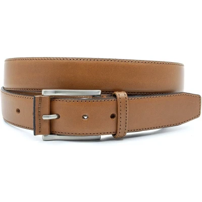 Afbeelding van JV Belts Camel heren riem cm breed Echt Taille: 95cm Totale lengte riem: 110cm