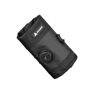 Afbeelding van Granite Design Quiver Oprolbare zadeltas met ratelsluiting Zwart Roll up saddle bag w/ ratchet dial fastening system