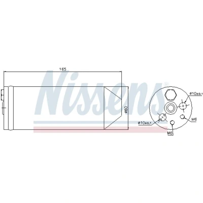 Afbeelding van Nissens Airco droger/filter 95070