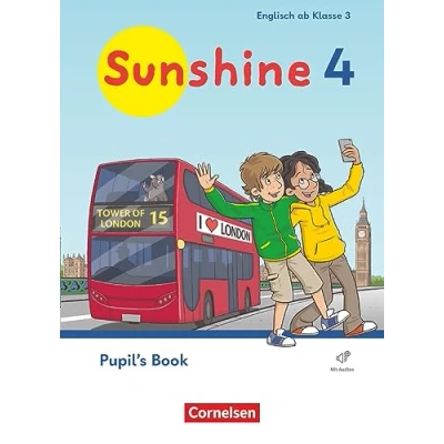Afbeelding van Sunshine 4. Schuljahr. Pupil&#039;s Book Mit Audios (Webcode) und BuchTaucher App: digitalen Medien
