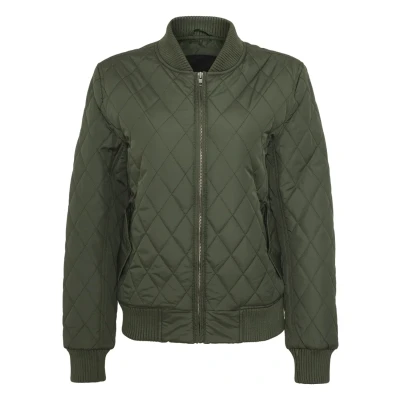 Afbeelding van Urban Classics Bomberjacks, Dames, Maat: Large, Olive