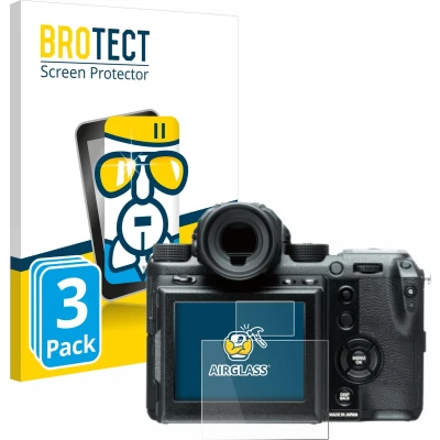 Afbeelding van BROTECT Screenprotector voor Fujifilm GFX50S Folie Beschermfolie Beschermglas transparant (3 Stuks)