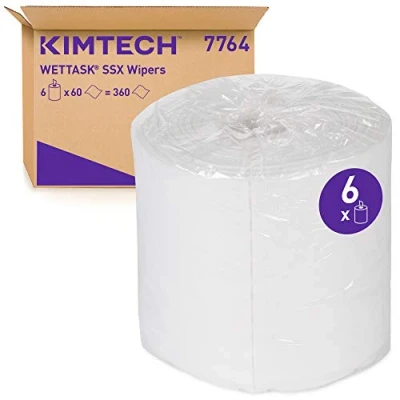 Afbeelding van KIMTECH * Wettask SXX 7764 60 witte doeken per navulverpakking (VE met 6 navulverpakkingen)