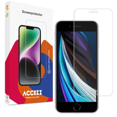 Afbeelding van Screenprotector Apple iPhone SE (2020): Accezz Gehard Glas