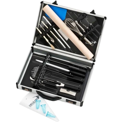 Afbeelding van Déglon Patisseriekoffer Leeg Aluminium en ABS 2 Plateaus