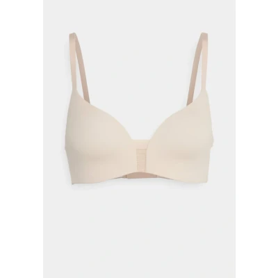 Afbeelding van Triumph FLEX Smart Tshirt BH, Dames, Maat: 70D 80F, Soft praline