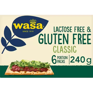 Afbeelding van Wasa Zweeds knackebrood 6 x 40 gram 240 g